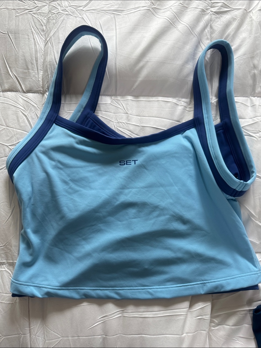 Breathe 1.0 Contrast Double Strap Tank size Large